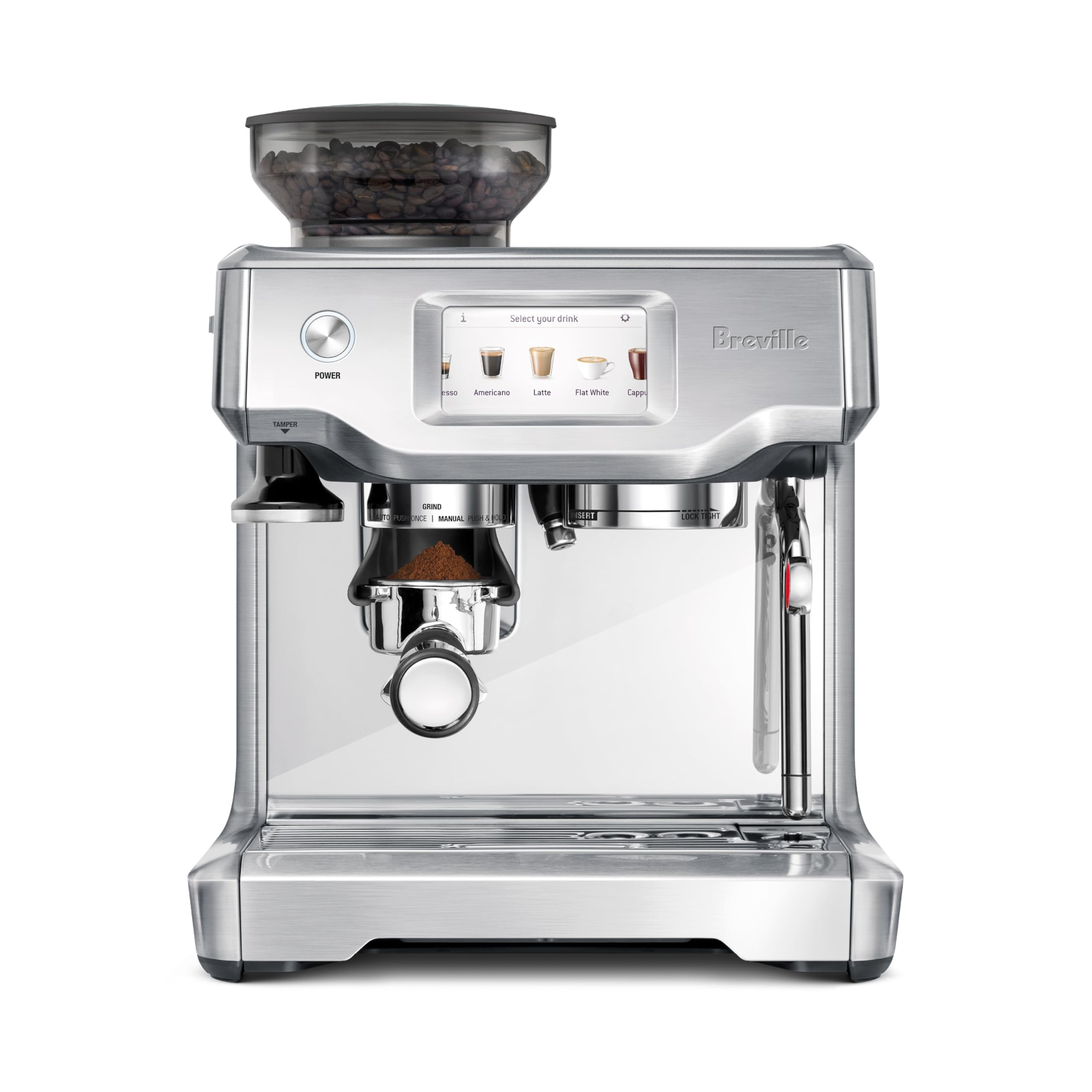 Breville Barista Touch Espresso Machine BES880BSS, Brushed Stainless Steel